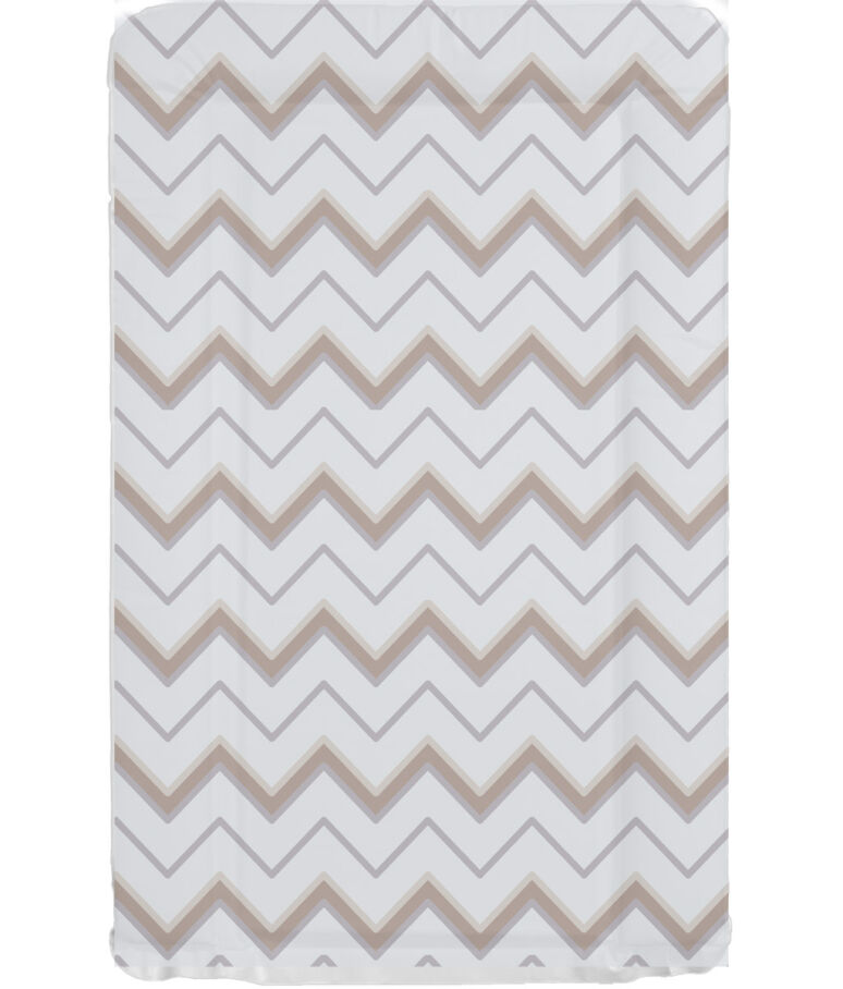 grey and brown chevron rep