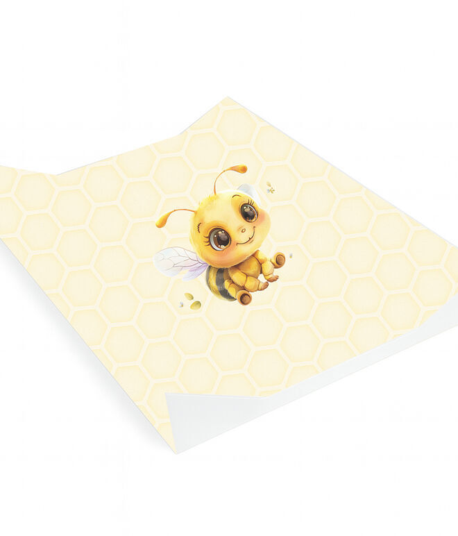 Antiroll Changing Mat 69 x 44 x 8cm - Bee Happy