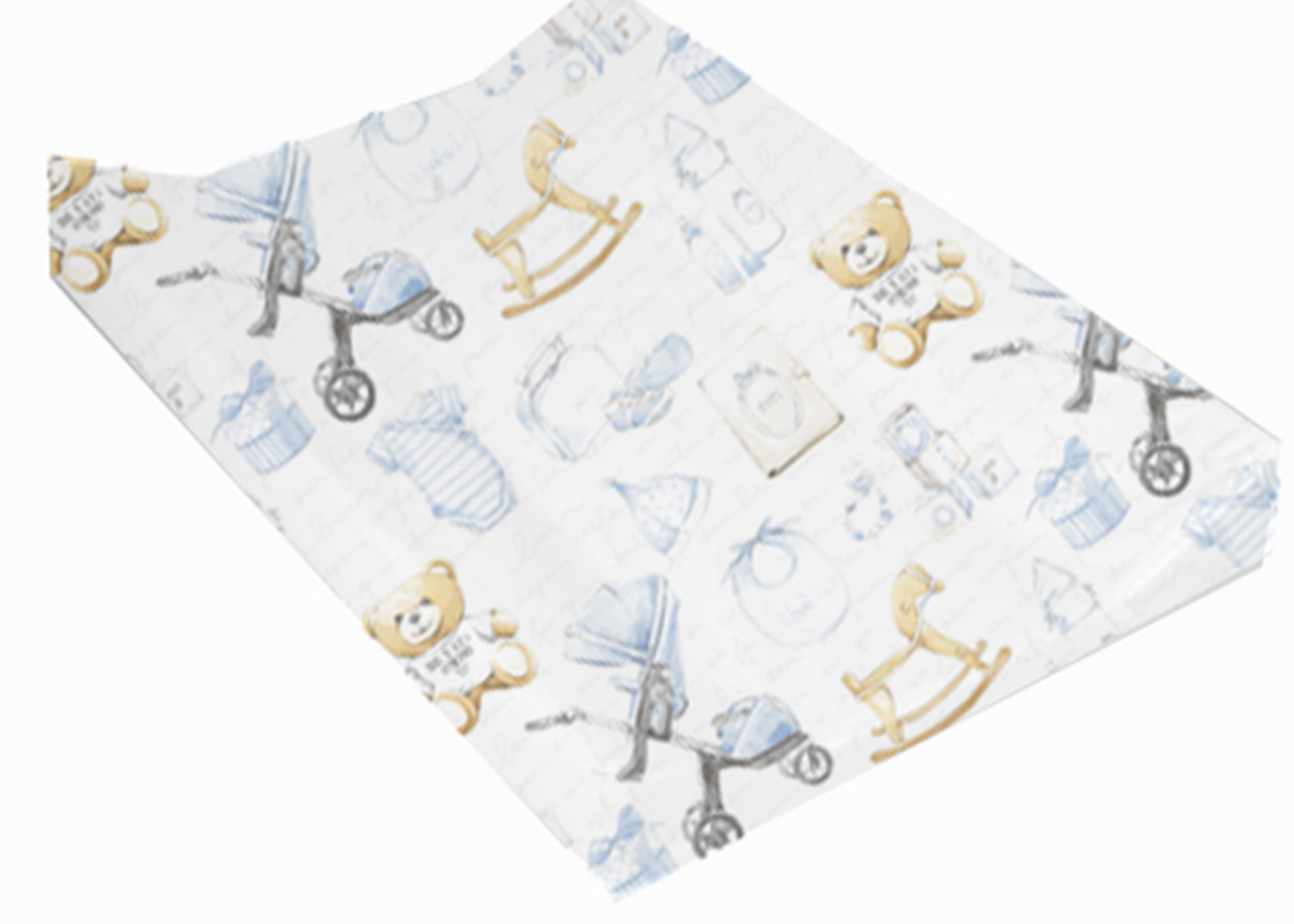 vintage changing mat