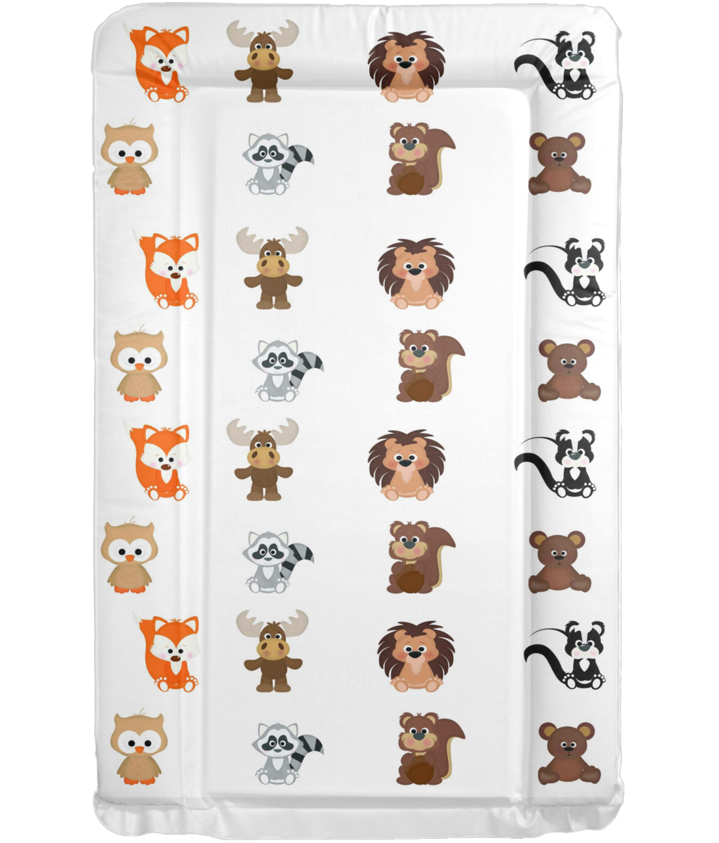 Woodland animal changing 2024 mat