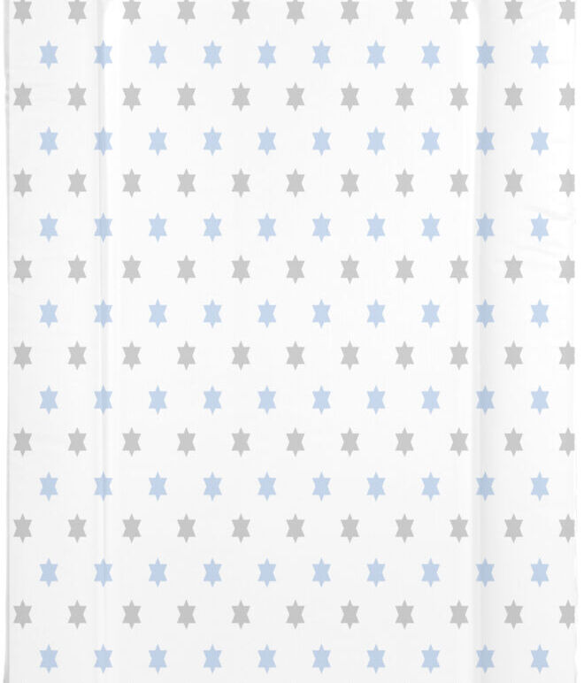 Changing Mat - Grey and Blue Stars
