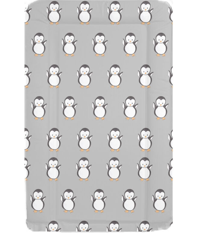 Changing Mat - Grey Penguin