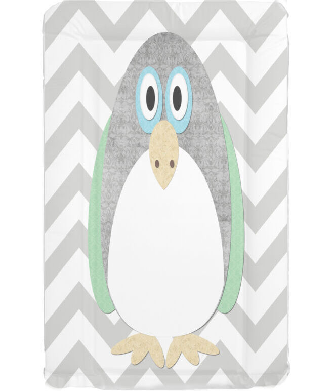 Changing Mat - Penguin Chevron