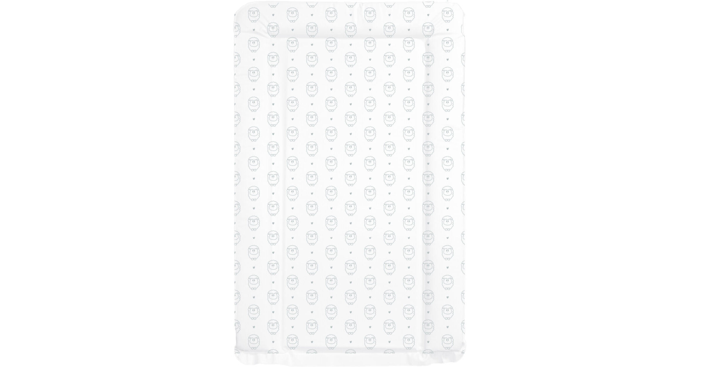 Changing mat Sheep Love Grey