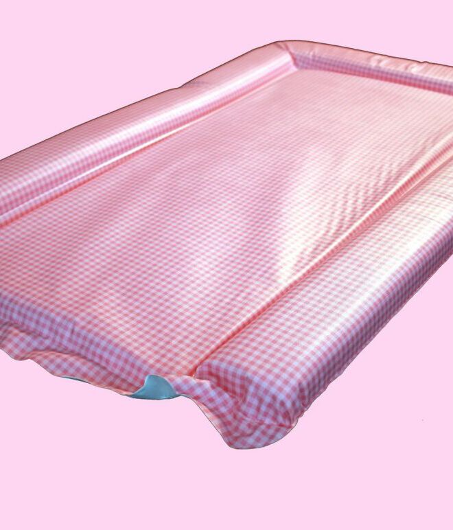 Changing Mat - MICK GINGHAM PINK