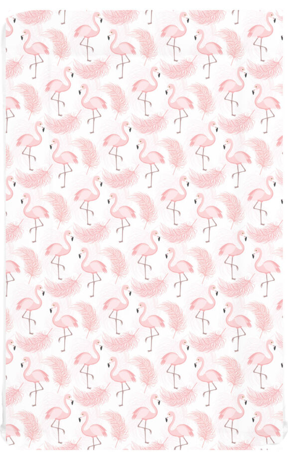 PINK FLAMINGO & FEATHERS REP