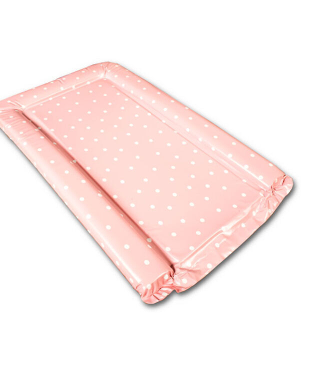 Changing Mat - Spot Pink with White Spot